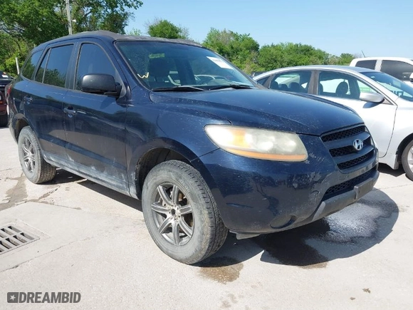 2009 Hyundai Santa Fe GLS with VIN 5NMSG13D39H241332, listed as a IAAI auction lot 42009902 with 192,929 mi miles. Bid and sale history available at carsss.com. Image 1.