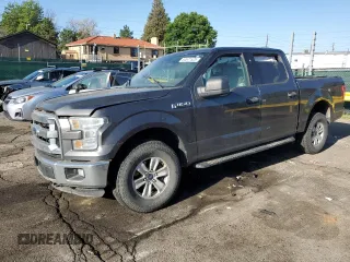 2016 Ford F-150 XLT with VIN 1FTEW1E80GFB46351, listed as a Copart auction lot 60571525 with 225,580 mi miles and Salvage title. Bid and sale history available at DreamBid. Image 1.