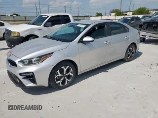 2019 Kia Forte LXS with VIN 3KPF24AD3KE029161, listed as a Copart auction lot 61101015 with 76,386 mi miles and Salvage title. Bid and sale history available at DreamBid. Image 1.