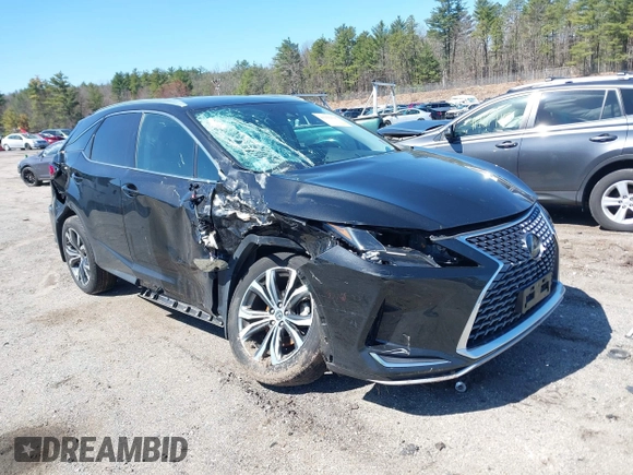 2021 Lexus RX 350 with VIN 2T2HZMDA6MC267282, listed as a IAAI auction lot 41992505 with 56,143 mi miles and . Bid and sale history available at DreamBid. Image 1.