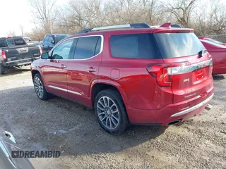 2022 GMC Acadia Denali with VIN 1GKKNPLS3NZ137375, listed as a IAAI auction lot 41544891 with 6,403 mi miles. Bid and sale history available at carsss.com. Image 3.