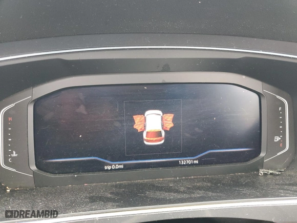 2020 Volkswagen Tiguan SE with VIN 3VV3B7AX3LM102634, listed as a Copart auction lot 47877745 with 132,701 mi miles and Salvage Title. Bid and sale history available at carsss.com. Image 9.