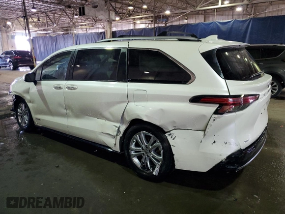 2021 Toyota Sienna Limited with VIN 5TDESKFC8MS002515, listed as a Copart auction lot 45865525 with 73,290 mi miles and Clean Title. Bid and sale history available at DreamBid. Image 2.