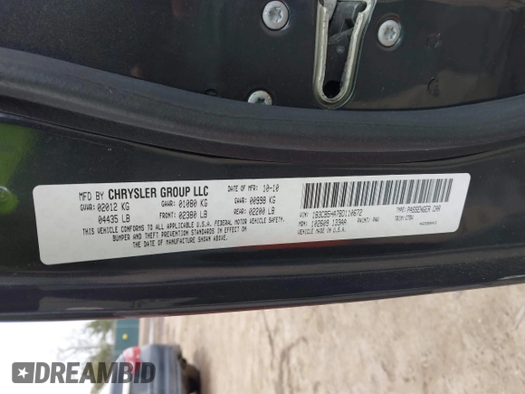 2011 Dodge Caliber Heat with VIN 1B3CB5HA7BD110672, listed as a IAAI auction lot 41709487 with 59,679 mi miles and . Bid and sale history available at DreamBid. Image 9.