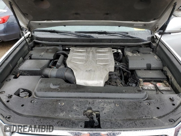 2010 Lexus GX 460 Premium with VIN JTJJM7FX5A5007839, listed as a Copart auction lot 57615045 with 175,289 mi miles and Clean title. Bid and sale history available at DreamBid. Image 12.