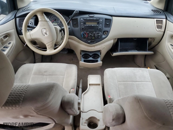 2006 Mazda MPV LX with VIN JM3LW28A060557429, listed as a Copart auction lot 82471404 with 332,640 mi miles and Salvage Title. Bid and sale history available at carsss.com. Image 8.