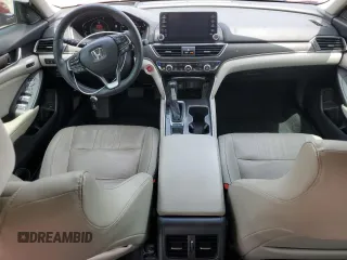 2018 Honda Accord Touring z VIN 1HGCV1F96JA115967, wystawiony jako Copart lot #58365445 z przebiegiem 81 531 mil mil oraz Nie do naprawy • Non repairable. Historia ofert i sprzedaży dostępna na DreamBid. Obrazek 8.