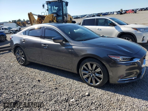 2020 Mazda 6 Signature with VIN JM1GL1XY3L1525155, listed as a Copart auction lot 60251814 with 30,807 mi miles and Salvage Title. Bid and sale history available at DreamBid. Image 4.
