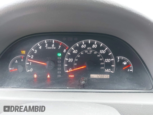 2006 Toyota Camry STD with VIN 4T1BE32K66U124135, listed as a IAAI auction lot 41776821 with 128,845 mi miles. Bid and sale history available at carsss.com. Image 7.