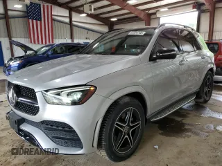 2021 Mercedes-Benz GLE 450 z VIN 4JGFB5KBXMA389192, wystawiony jako Copart lot #63334705 z przebiegiem 38 969 mil mil oraz Szkoda całkowita • Salvage title. Historia ofert i sprzedaży dostępna na DreamBid. Obrazek 1.