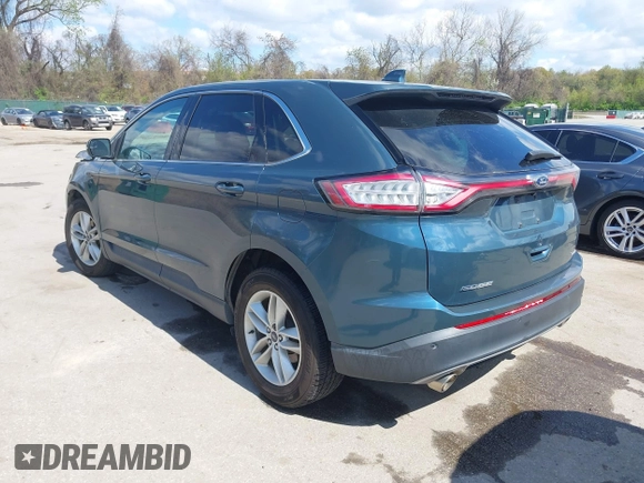 2016 Ford Edge SEL with VIN 2FMPK3J84GBB43195, listed as a IAAI auction lot 42042360 with 154,917 mi miles. Bid and sale history available at carsss.com. Image 3.