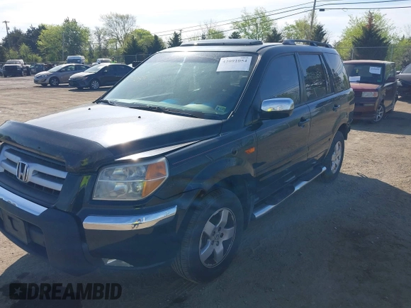 2007 Honda Pilot EX-L with VIN 2HKYF18687H523103, listed as a IAAI auction lot 42091054 with 184,189 mi miles and . Bid and sale history available at DreamBid. Image 2.