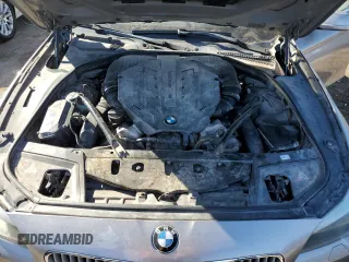 2013 BMW 5 Series 550i with VIN WBAFR9C57DDX80358, listed as a Copart auction lot 47297995 with 120,158 mi miles and Clean Title. Bid and sale history available at carsss.com. Image 11.