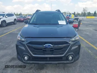 2025 Subaru Outback Onyx Edition with VIN 4S4BTALC0S3177043, listed as a IAAI auction lot 42060343 with 7,011 mi miles. Bid and sale history available at carsss.com. Image 12.