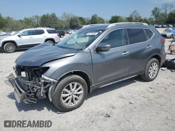 2019 Nissan Rogue S with VIN 5N1AT2MV4KC740015, listed as a Copart auction lot 53716465 with 79,938 mi miles and Salvage Title. Bid and sale history available at carsss.com. Image 1.