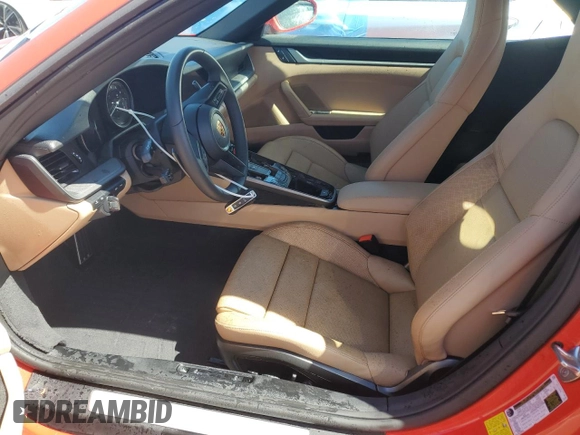 2024 Porsche 911 Carrera with VIN WP0CA2A95RS238446, listed as a Copart auction lot 74348734 with Not Provided miles and Salvage Title. Bid and sale history available at DreamBid. Image 7.