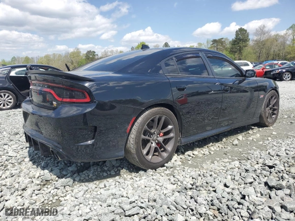 2020 Dodge Charger Scat Pack with VIN 2C3CDXGJ5LH136184, listed as a Copart auction lot 47473535 with 36,172 mi miles and Salvage Title. Bid and sale history available at carsss.com. Image 3.