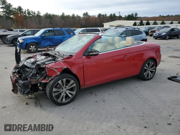 2008 Volkswagen Eos 3.2L with VIN WVWDB71F48V017874, listed as a Copart auction lot 78620394 with 87,975 mi miles and Salvage Title. Bid and sale history available at DreamBid. Image 1.