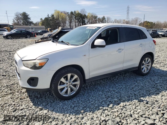 2015 Mitsubishi Outlander Sport ES with VIN 4A4AP3AU0FE001396, listed as a Copart auction lot 50054825 with 132,803 mi miles and Clean Title. Bid and sale history available at carsss.com. Image 1.