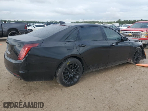 2017 Cadillac CT6 Premium Luxury AWD with VIN 1G6KF5RS8HU196723, listed as a Copart auction lot 51055025 with 140,436 mi miles and Salvage title. Bid and sale history available at DreamBid. Image 3.