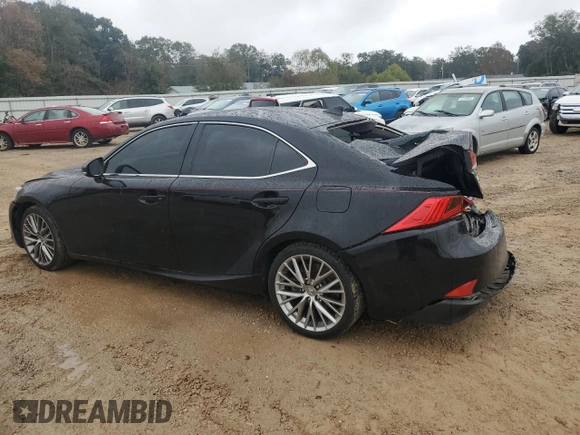 2017 Lexus IS 200t with VIN JTHBA1D21H5060292, listed as a Copart auction lot 83336214 with 87,865 mi miles and Salvage Title. Bid and sale history available at DreamBid. Image 2.