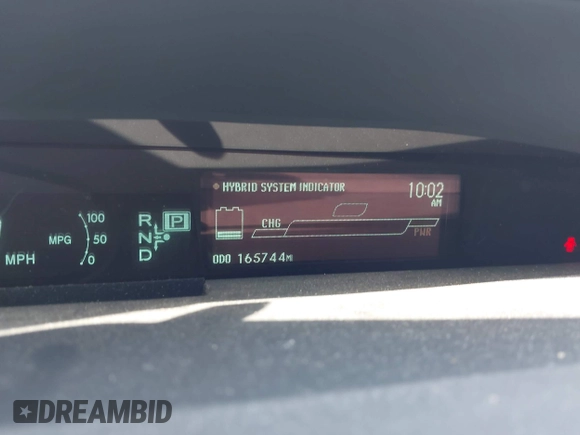 2011 Toyota Prius I with VIN JTDKN3DU1B0285951, listed as a IAAI auction lot 41963891 with 165,744 mi miles. Bid and sale history available at carsss.com. Image 7.