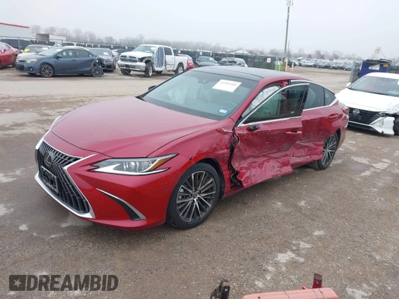 2024 Lexus ES with VIN 58ADZ1B12RU163133, listed as a IAAI auction lot 41501504 with 11,080 mi miles. Bid and sale history available at carsss.com. Image 17.