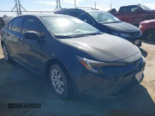 2023 Toyota Corolla Hybrid LE with VIN JTDBCMFE1P3020714, listed as a IAAI auction lot 41726065 with 28,539 mi miles. Bid and sale history available at carsss.com. Image 1.
