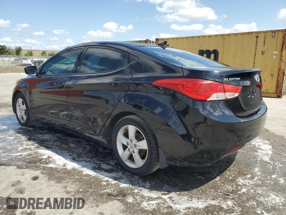 2013 Hyundai Elantra Limited with VIN KMHDH4AE7DU757368, listed as a Copart auction lot 47498945 with 123,936 mi miles and Salvage Title. Bid and sale history available at carsss.com. Image 2.