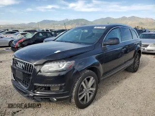 2015 Audi Q7 Premium Plus z VIN WA1LGAFE8FD012362, wystawiony jako Copart lot #58741805 z przebiegiem 115 651 mil mil oraz Szkoda całkowita • Salvage title. Historia ofert i sprzedaży dostępna na DreamBid. Obrazek 1.