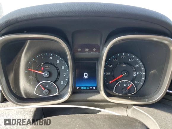 2014 Chevrolet Malibu LS with VIN 1G11B5SL4EF197738, listed as a Copart auction lot 53773195 with 84,985 mi miles and Salvage Title. Bid and sale history available at DreamBid. Image 9.