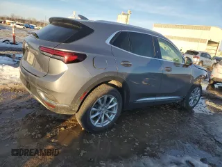 2021 Buick Envision Preferred with VIN LRBFZMR49MD098164, listed as a Copart auction lot 89027395 with 72,990 mi miles and Salvage Title. Bid and sale history available at carsss.com. Image 3.