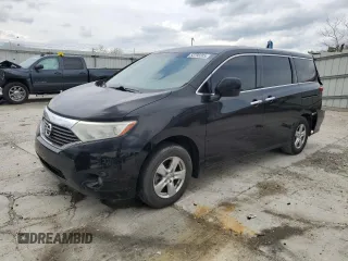 2015 Nissan Quest SV z VIN JN8AE2KP1F9122659, wystawiony jako Copart lot #53798285 z przebiegiem 96 951 mil mil oraz Szkody całkowita. Historia ofert i sprzedaży dostępna na DreamBid. Obrazek 1.