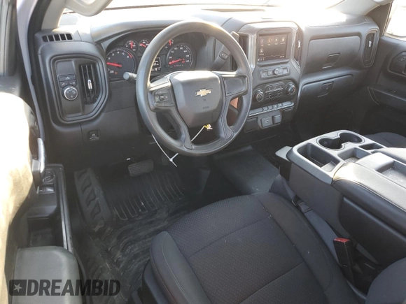 2020 Chevrolet Silverado 1500 Work Truck with VIN 3GCNWAEF2LG299577, listed as a Copart auction lot 43903285 with 139,782 mi miles and Salvage Title. Bid and sale history available at DreamBid. Image 8.