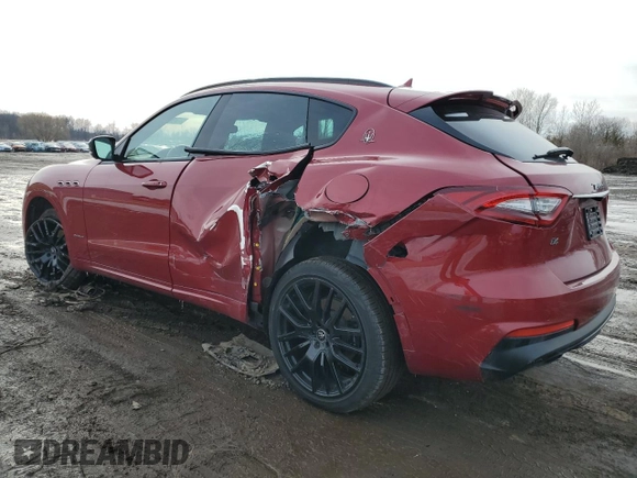 2020 Maserati Levante GranSport with VIN ZN661XUS6LX343661, listed as a Copart auction lot 45470285 with 27,099 mi miles and Salvage Title. Bid and sale history available at carsss.com. Image 2.
