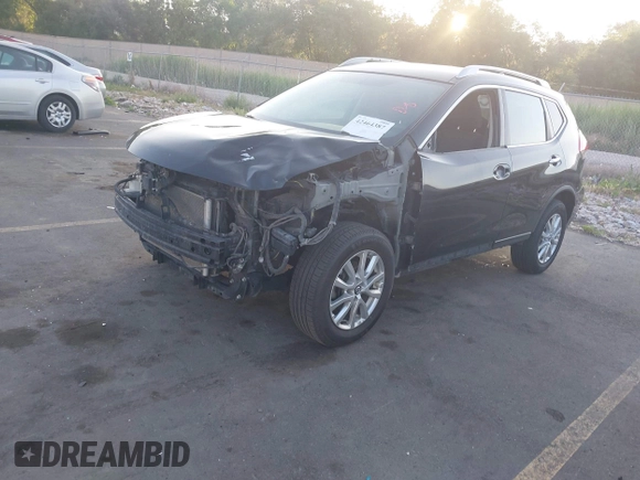2017 Nissan Rogue SV with VIN KNMAT2MV4HP583222, listed as a IAAI auction lot 42464387 with 144,754 mi miles and . Bid and sale history available at DreamBid. Image 17.