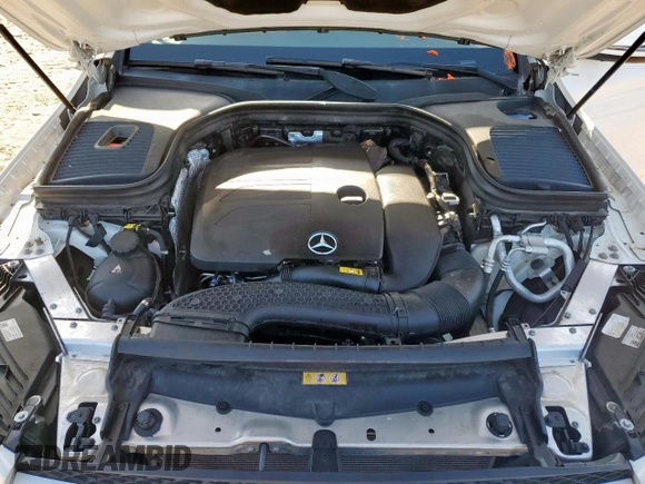 2021 Mercedes-Benz GLC 300 with VIN W1N0G8DB8MF940662, listed as a Copart auction lot 58817955 with 48,925 mi miles and Salvage title. Bid and sale history available at DreamBid. Image 12.