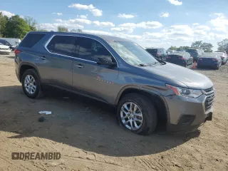2019 Chevrolet Traverse LS with VIN 1GNERFKW2KJ167142, listed as a Copart auction lot 70582354 with 88,677 mi miles and Salvage Title. Bid and sale history available at carsss.com. Image 4.