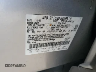 2012 Ford Explorer Limited with VIN 1FMHK8F80CGA43429, listed as a Copart auction lot 50606835 with 124,473 mi miles and Salvage Title. Bid and sale history available at DreamBid. Image 15.