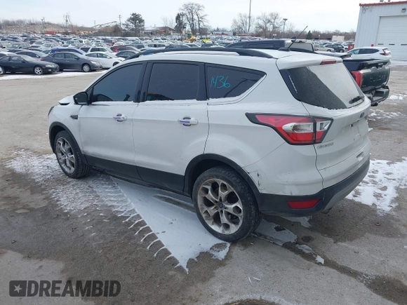 2017 Ford Escape SE with VIN 1FMCU0G94HUA55492, listed as a IAAI auction lot 40881436 with 168,481 mi miles and . Bid and sale history available at carsss.com. Image 3.