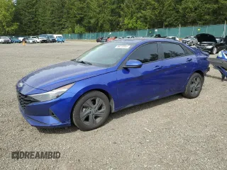 2023 Hyundai Elantra SEL z VIN KMHLM4AG7PU437139, wystawiony jako Copart lot #56248595 z przebiegiem 104 598 mil mil oraz Szkoda całkowita • Salvage title. Historia ofert i sprzedaży dostępna na DreamBid. Obrazek 1.