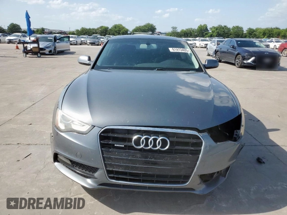 2014 Audi A5 Premium Plus z VIN WAULFAFRXEA062270, wystawiony jako Copart lot #61413405 z przebiegiem 118 172 mil mil oraz Szkoda całkowita • Salvage title. Historia ofert i sprzedaży dostępna na DreamBid. Obrazek 5.