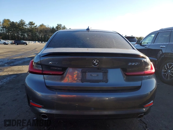 2021 BMW 3 Series 330i xDrive z VIN 3MW5R7J07M8B74109, wystawiony jako Copart lot #45685435 z przebiegiem Nie podano mil oraz Szkoda całkowita • Salvage title. Historia ofert i sprzedaży dostępna na DreamBid. Obrazek 6.