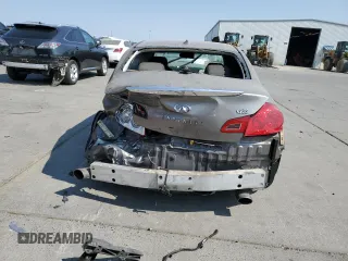 2008 Infiniti G35 with VIN JNKBV61E98M224541, listed as a Copart auction lot 64276944 with Not Provided miles and Salvage Title. Bid and sale history available at DreamBid. Image 6.
