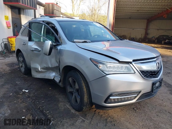2014 Acura MDX with VIN 5FRYD4H27EB013078, listed as a IAAI auction lot 41668136 with 122,605 mi miles and . Bid and sale history available at DreamBid. Image 1.