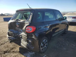 2014 FIAT 500L Lounge with VIN ZFBCFACH4EZ018056, listed as a Copart auction lot 83917684 with 151,664 mi miles and Salvage Title. Bid and sale history available at carsss.com. Image 3.