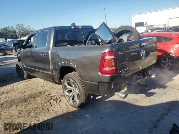 2020 Ram 1500 Limited z VIN 1C6RREHT4LN149616, wystawiony jako Copart lot #76371104 z przebiegiem 13 057 mil mil oraz Szkoda całkowita • Salvage title. Historia ofert i sprzedaży dostępna na DreamBid. Obrazek 2.
