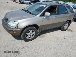2002 Lexus RX 300 with VIN JTJHF10U520252529, listed as a Copart auction lot 55276465 with 203,254 mi miles and Salvage Title. Bid and sale history available at DreamBid. Image 1.