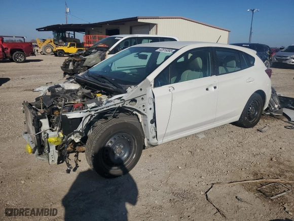 2018 Subaru Impreza with VIN 4S3GTAA64J1714370, listed as a Copart auction lot 43519395 with 122,934 mi miles and Salvage Title. Bid and sale history available at carsss.com. Image 1.