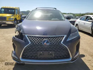 2022 Lexus RX 450h with VIN 2T2JGMDA3NC092983, listed as a Copart auction lot 52555535 with 14,140 mi miles and Salvage title. Bid and sale history available at DreamBid. Image 5.